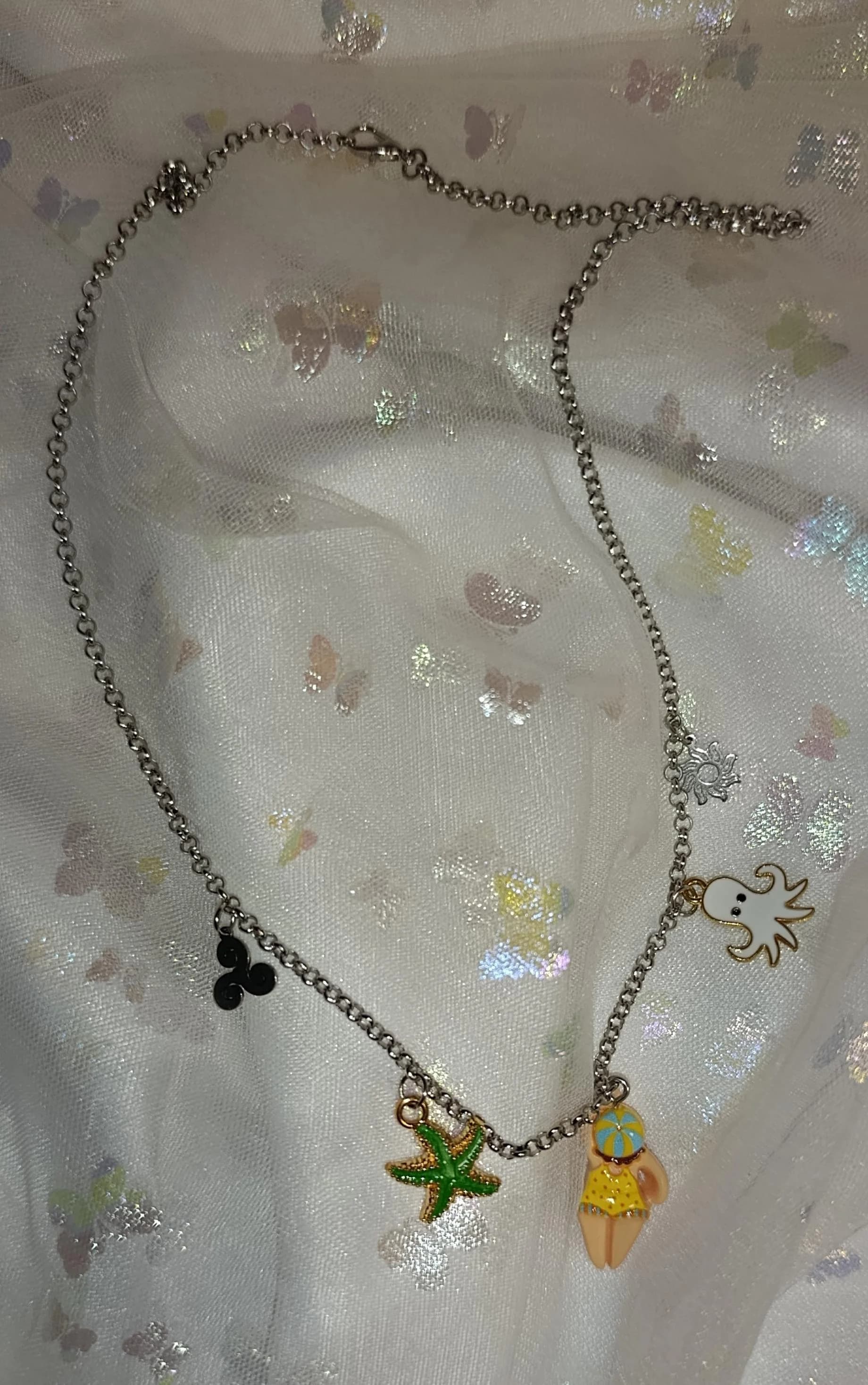 Collier Petit Baigneur 🏊​ (pièce unique)