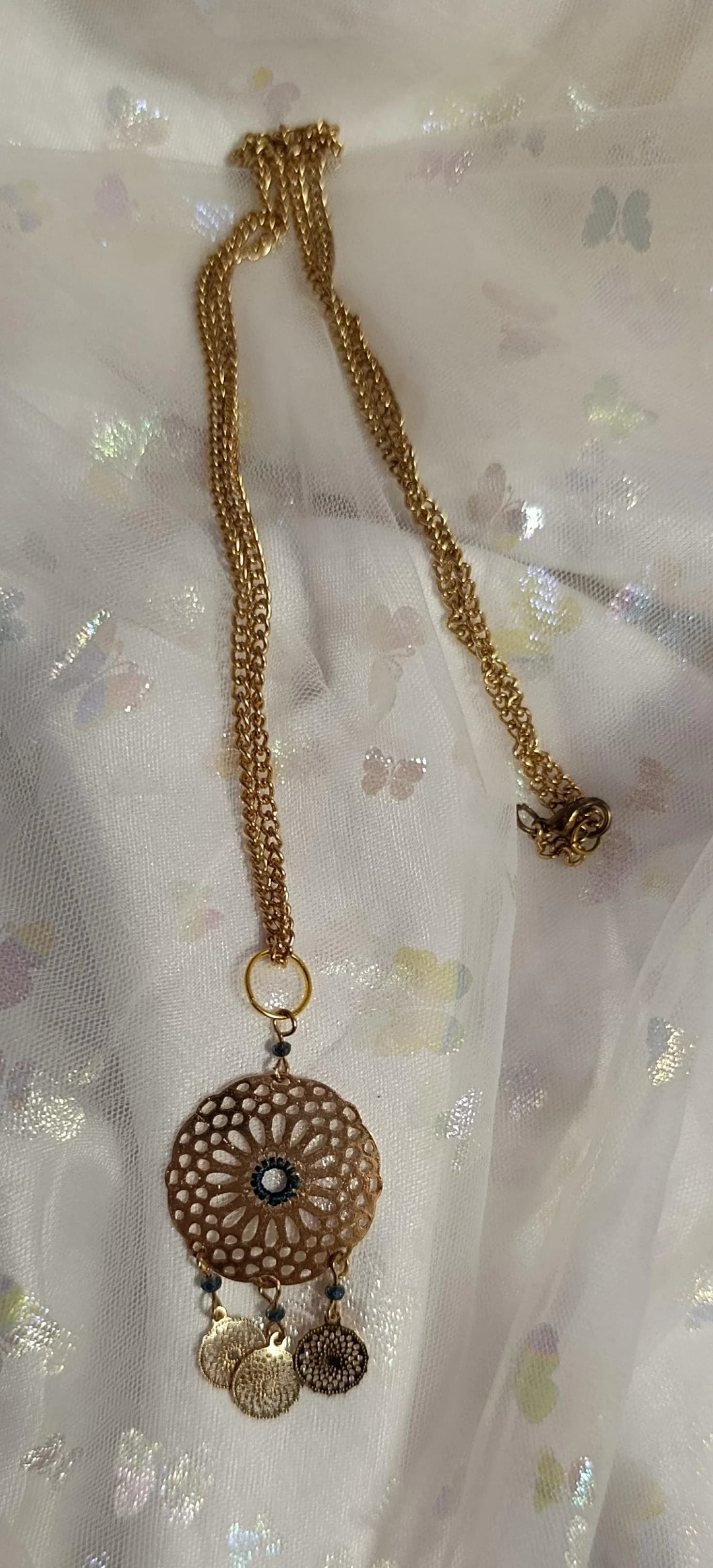 Collier Rêve Bleu 🩵 (pièce unique)