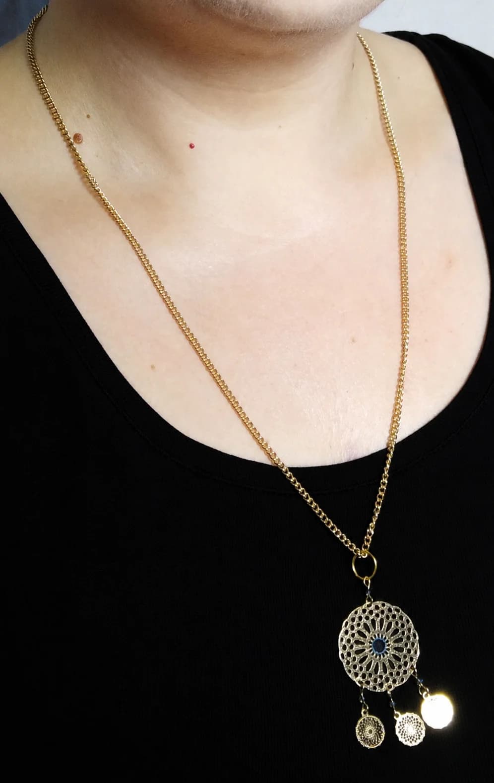 Collier Rêve Bleu 🩵 (pièce unique) — photo 2