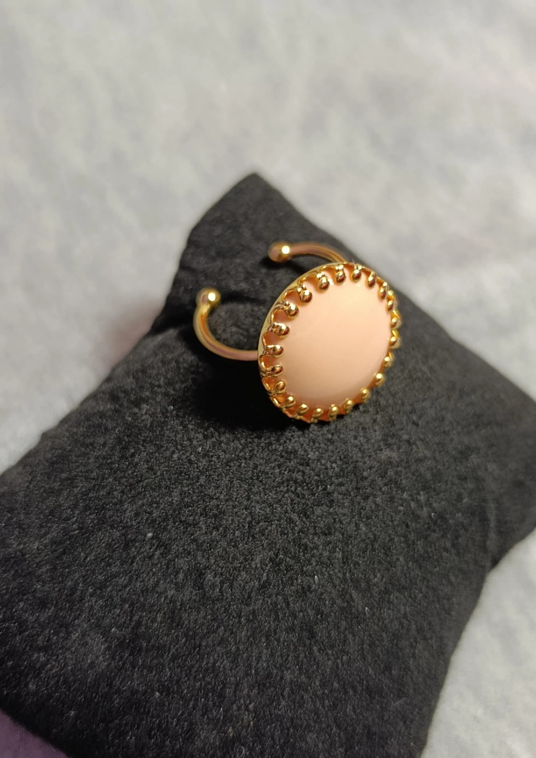 Bague Rosée Dorée 🩷 (pièce unique)