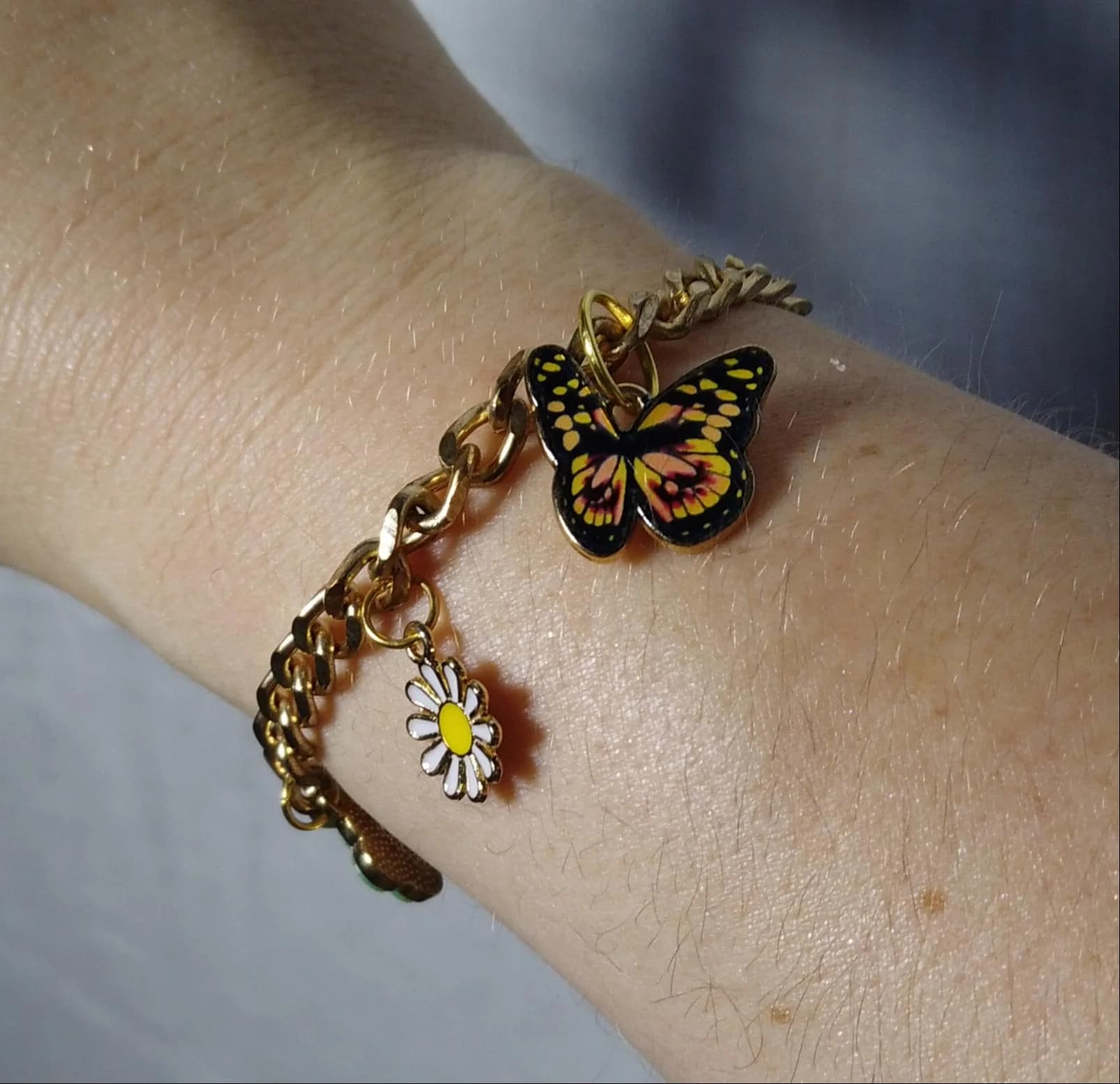 Bracelet Golden Garden Charms 🌸 ( pièce unique) — photo 2