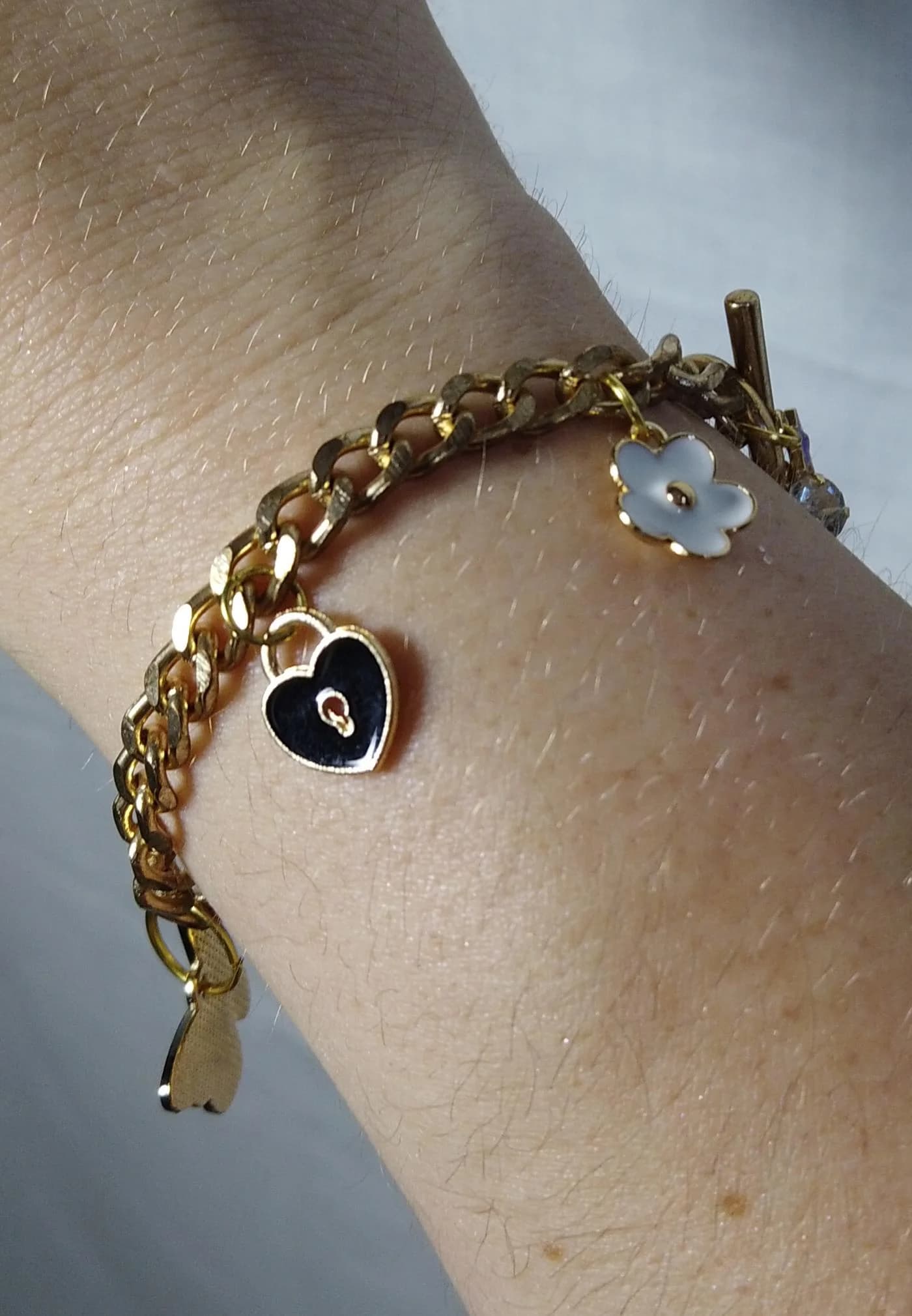 Bracelet Golden Garden Charms 🌸 ( pièce unique) — photo 3